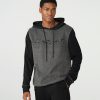 Men * | New Arrivals Colorblock Signature Hoodie