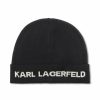 Men * | Discounts Karl Logo Beanie