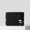 Men * | Special Style K/Ikonik Nylon Laptop Pouch