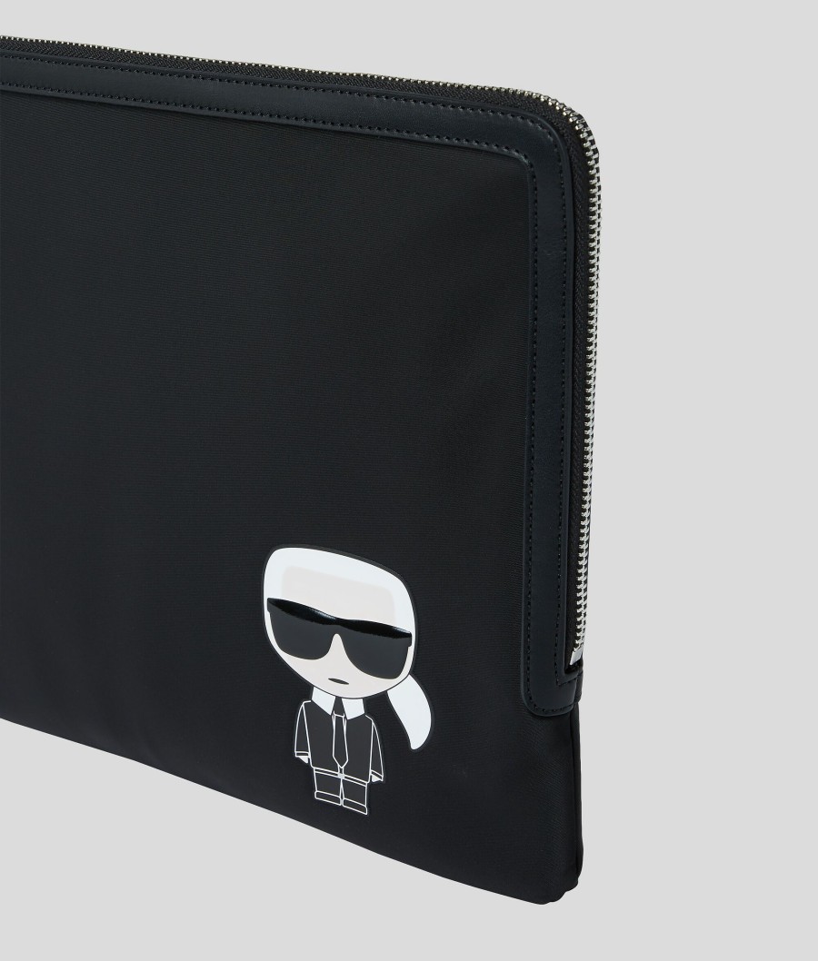 Men * | Special Style K/Ikonik Nylon Laptop Pouch