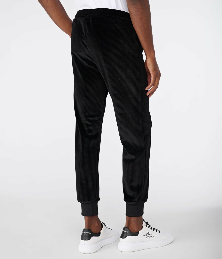 Men * | Discount Velvet Corduroy Track Pant