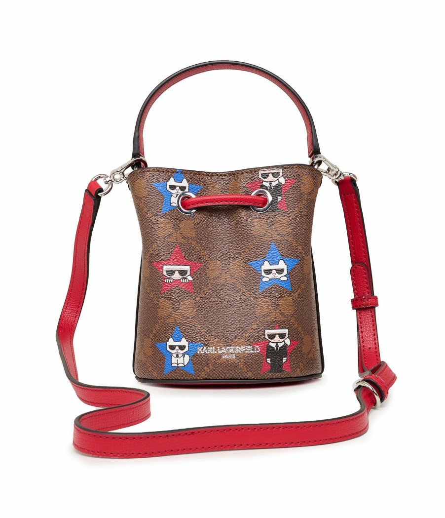 Women * | Latest Fashion Maybellle Karl Bucket Bag