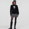 Women * | Sale Online Ikonik Karl Monogram Sweatshirt