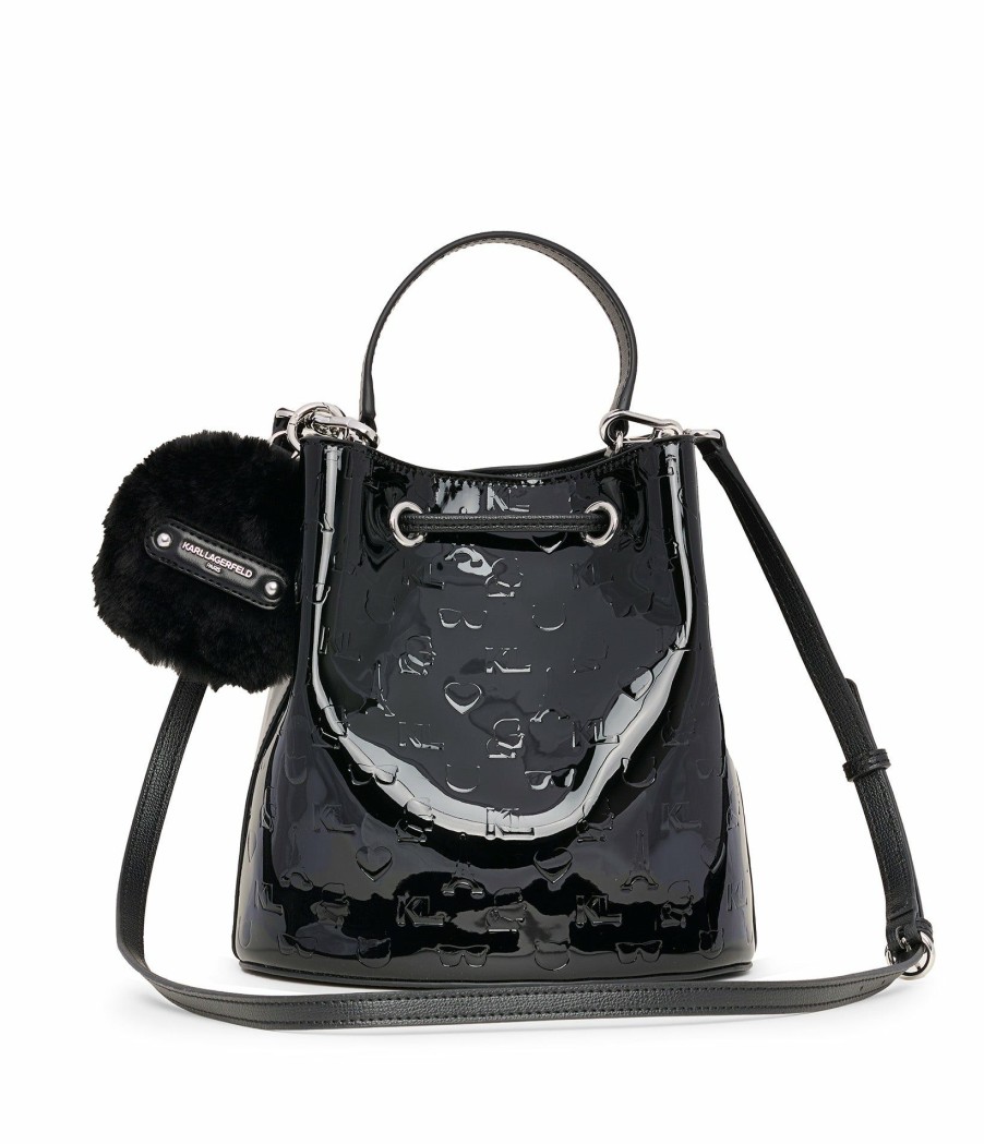 Women * | New Products Maybelle Bucket Bag With Keychain