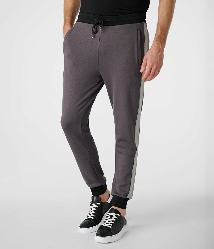 Men * | Discount Kidult Color Block Jogger Grey