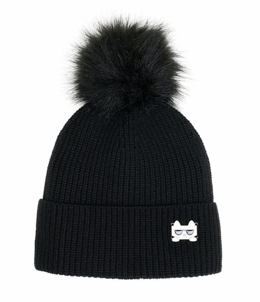 Women * | Shoping Model Peeking Choupette Pom Hat