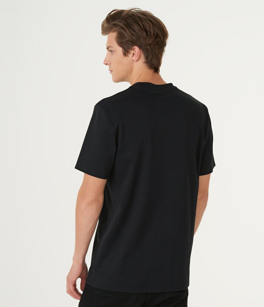 Men * | Lower Prices Stacked Logo Tee