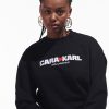 Women * | Quality Guarantee Cara Loves Karl Sweatshirt