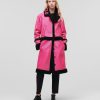 Women * | Opening Sales Faux-Shearling Transformer Coat