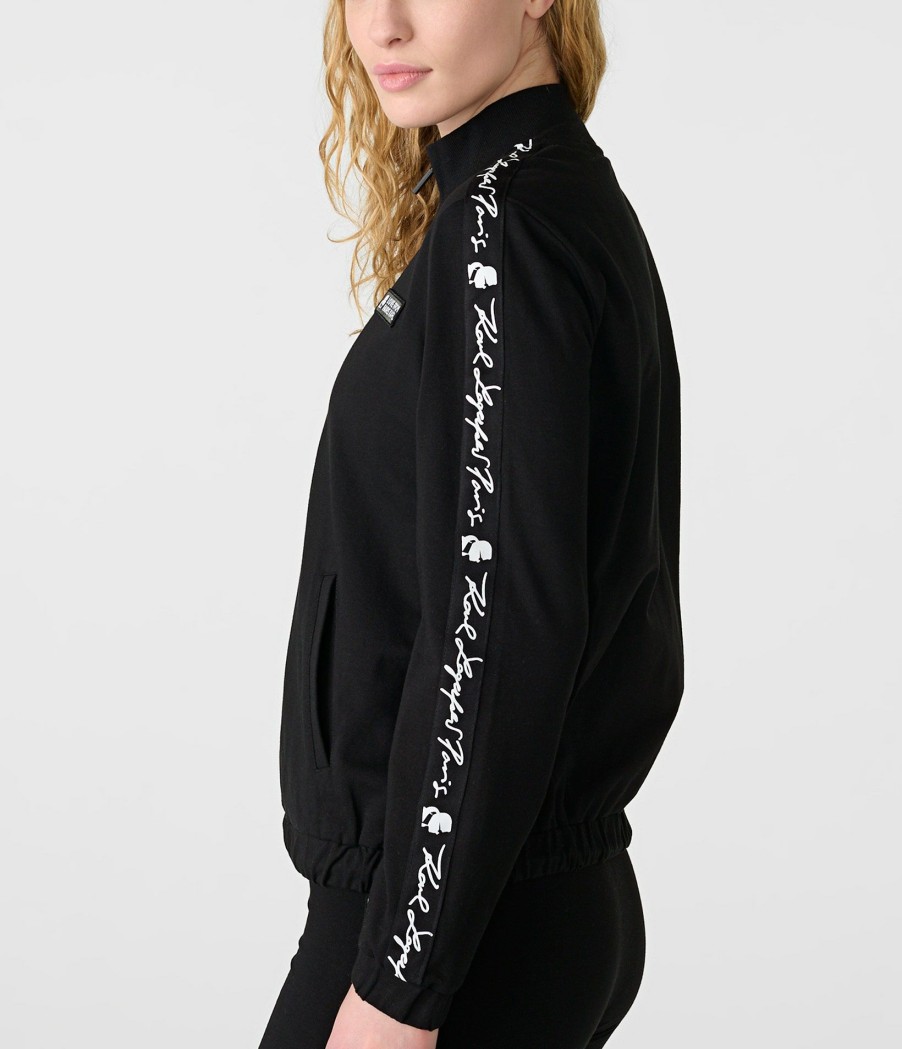 Apparels * | Outlet Klp Script Track Jacket