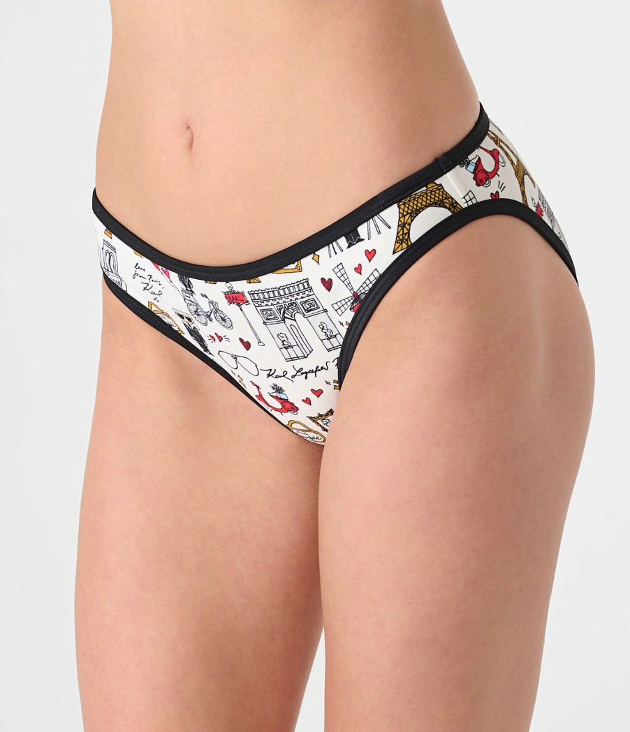 Apparels * | The Varied Pattern Lydie Cheeky Bikini Bottoms