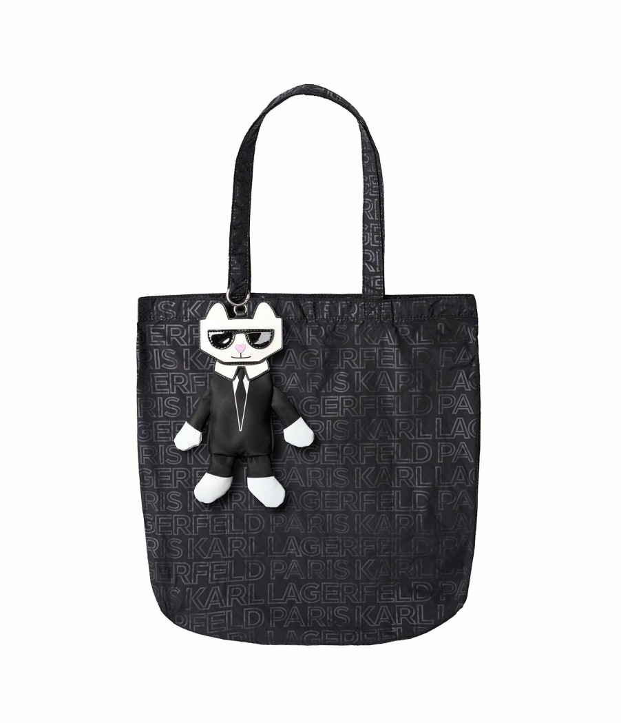 Women * | Special Style Amour Choupette Nylon Packable Tote