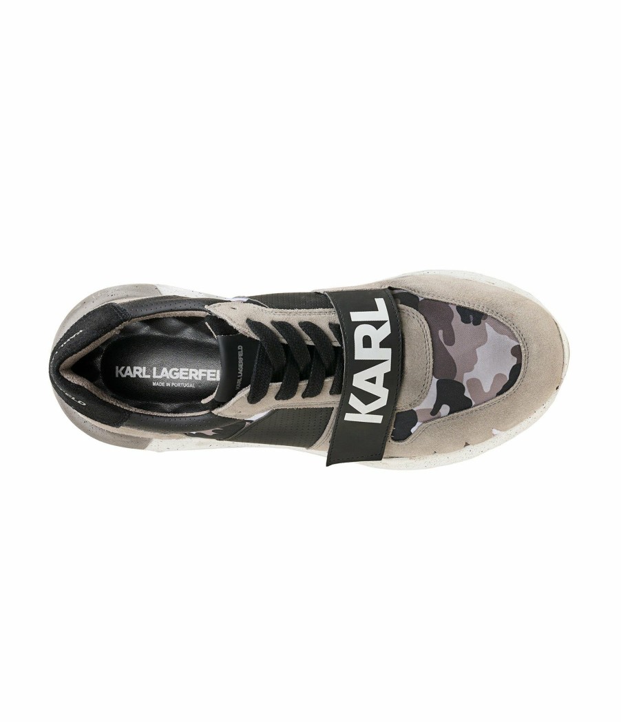 Men * | Latest Fashion Men'S Logo Camo Sneaker