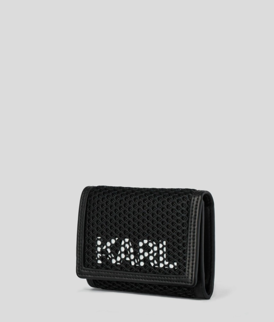 Men * | Opening Sales K/Mesh Trifold Wallet