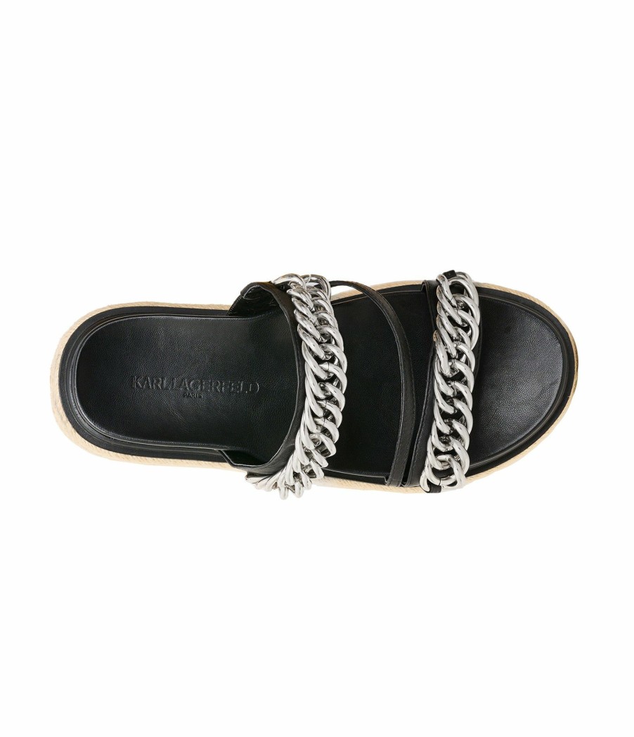 Apparels * | Discount Sale Josephine Chain Platform Sandal