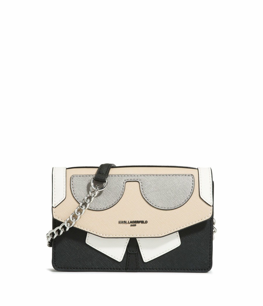 Women * | The Varied Pattern Maybelle Karl Flap Crossbody