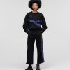 Women * | Discount Sale Karl Logo Cropped Sweatshirt