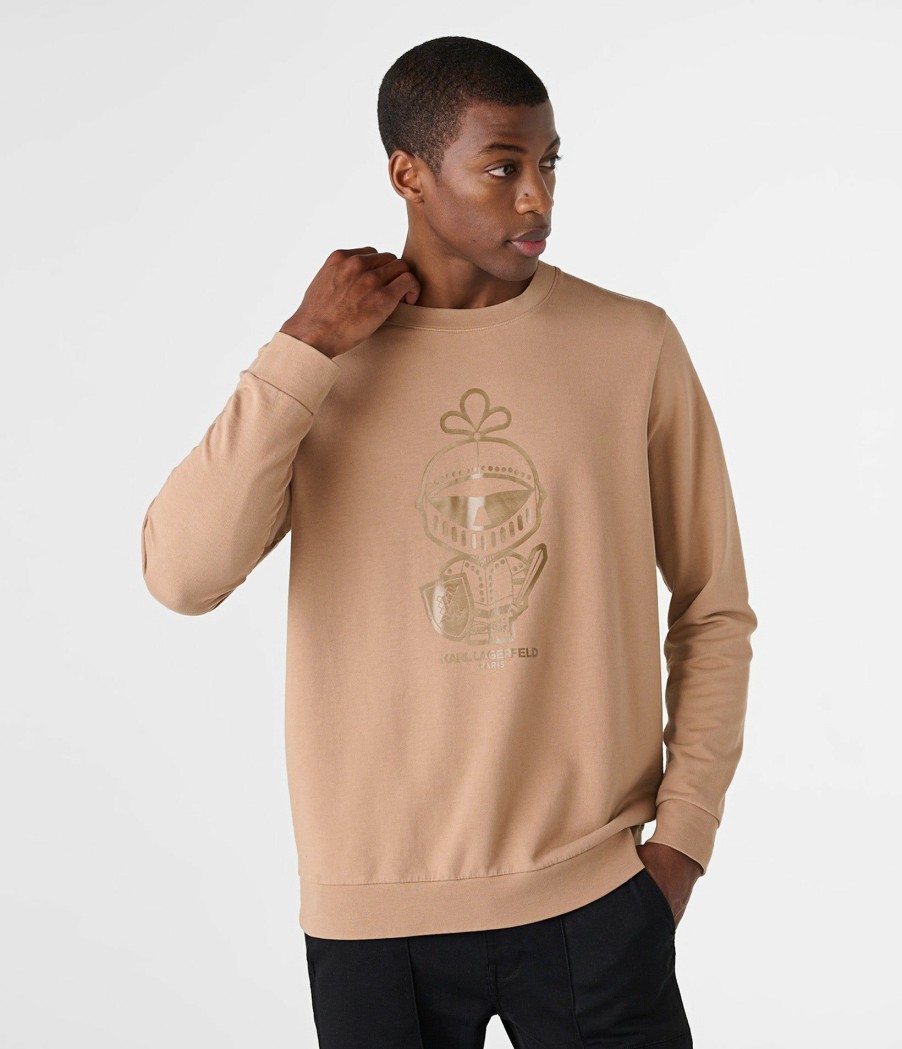 Men * | Cheap French Terry Karl In Armour Sweatshirt