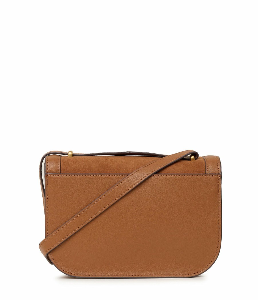 Women * | New Products Simone Suede Saddle Crossbody