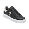 Men * | Latest Fashion Men'S Karl Head Recycled Leather Sneaker