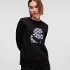 Women * | Sale Online Boucle Karl Profile Sweatshirt