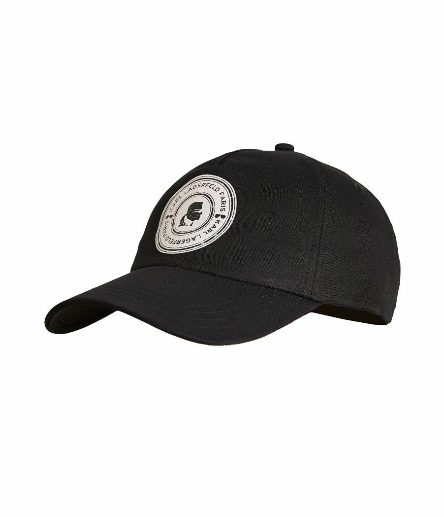 Women * | Cheap Karl Medallion Baseball Cap