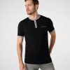 Men * | Sells Cheap Contrast Trim Henley