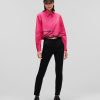 Women * | Special Style Karl Signature Cropped Shirt