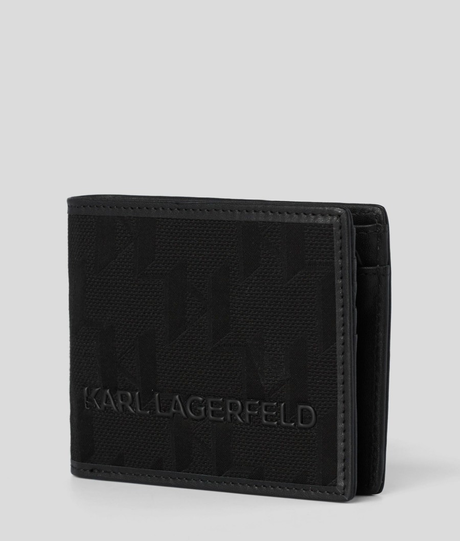 Men * | Quality Guarantee K/Monogram Nylon Folded Card Holder