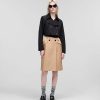 Women * | Sale Online Colour-Block Transformer Trench Coat