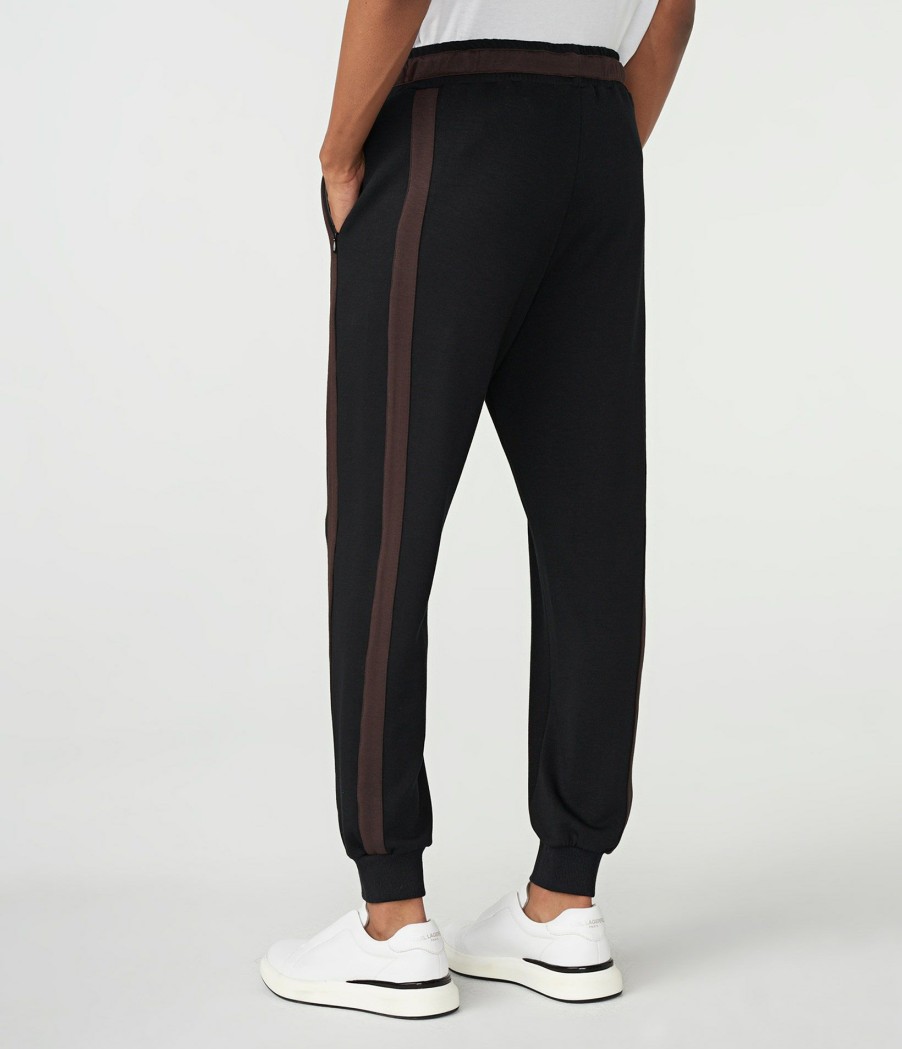 Men * | Reliable Quality Stripe Tape Jogger