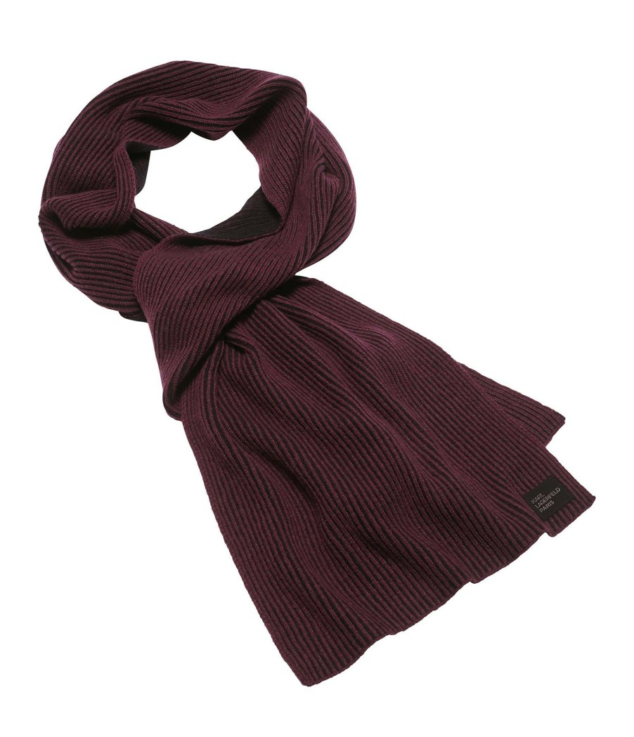 Men * | Latest Fashion Two-Tone Reversible Scarf