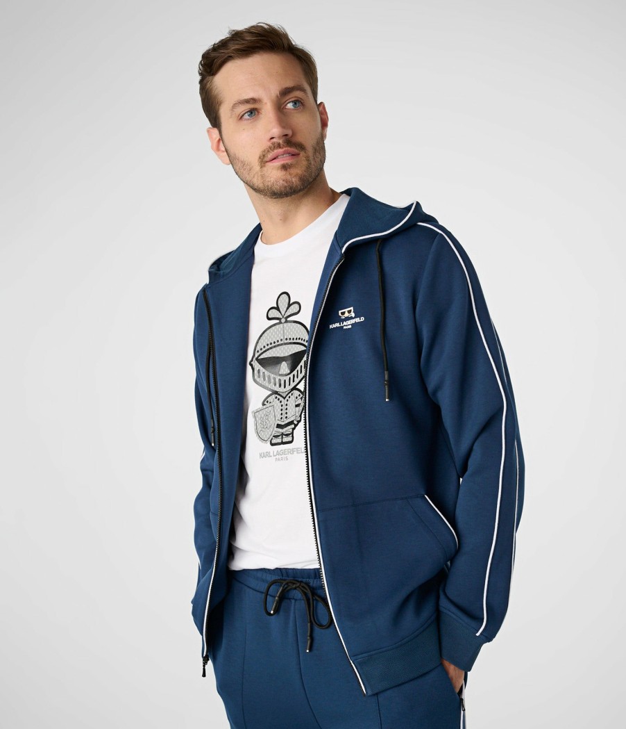 Men * | New Products Hooded Track Jacket