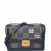 Women * | Special Style Corinne Denim Checkered Crossbody