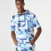 Men * | Cheap Printed Kidult Short Sleeve Hoodie