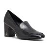 Apparels * | Lower Prices Penelope Heeled Leather Loafer