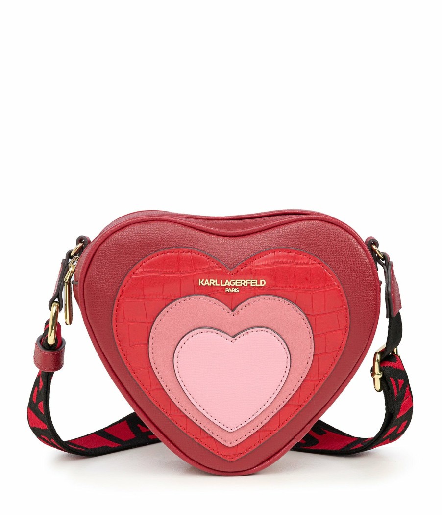 Women * | Sells Cheap Maybelle Heart Crossbody