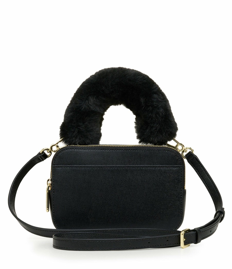 Women * | Discount Simone Fuzzy Handle Camera Bag