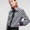 Women * | Cheap Kl Monogram Boucle Jacket