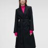 Women * | Promotion Double-Breasted Tailored Coat