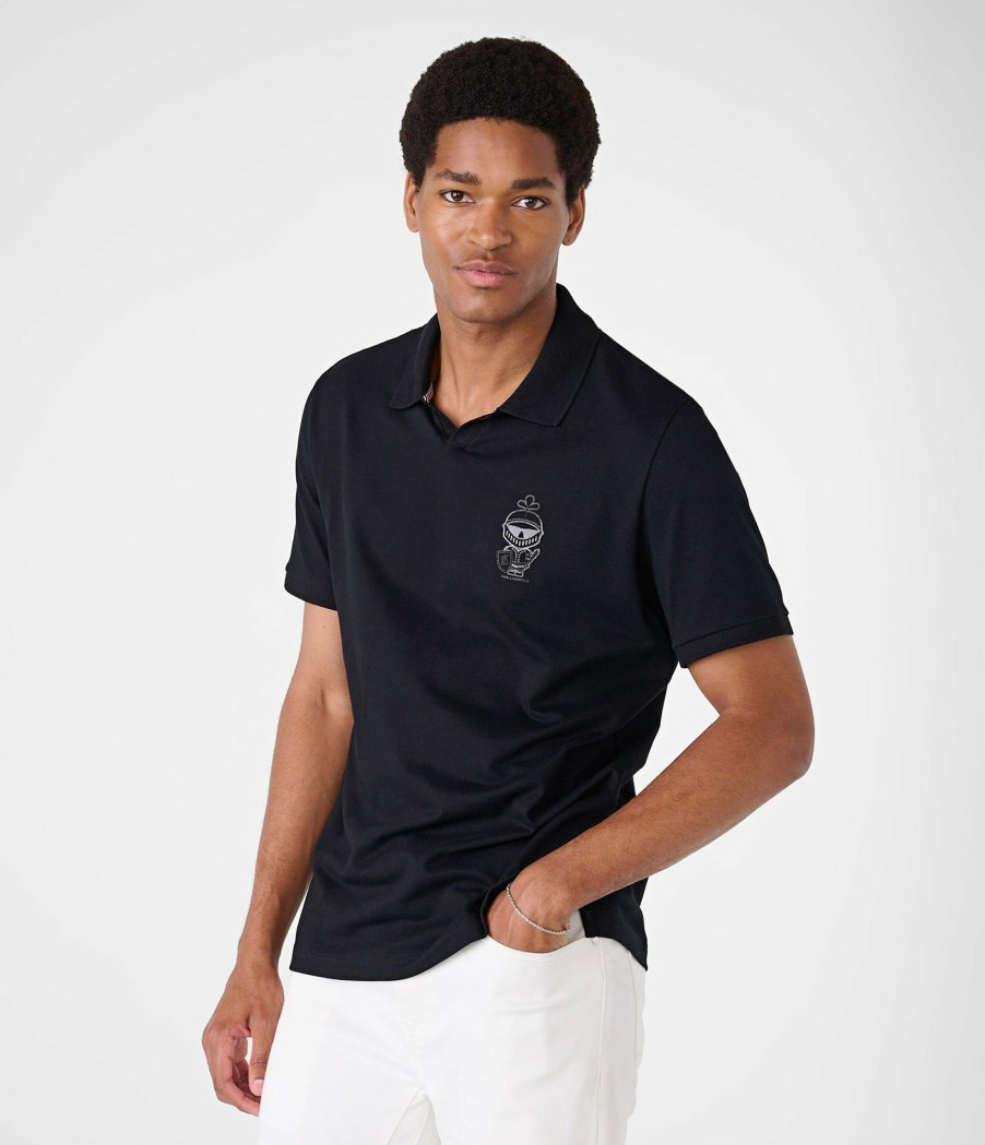 Men * | Discount Sale Micro Pique Karl Armour Polo