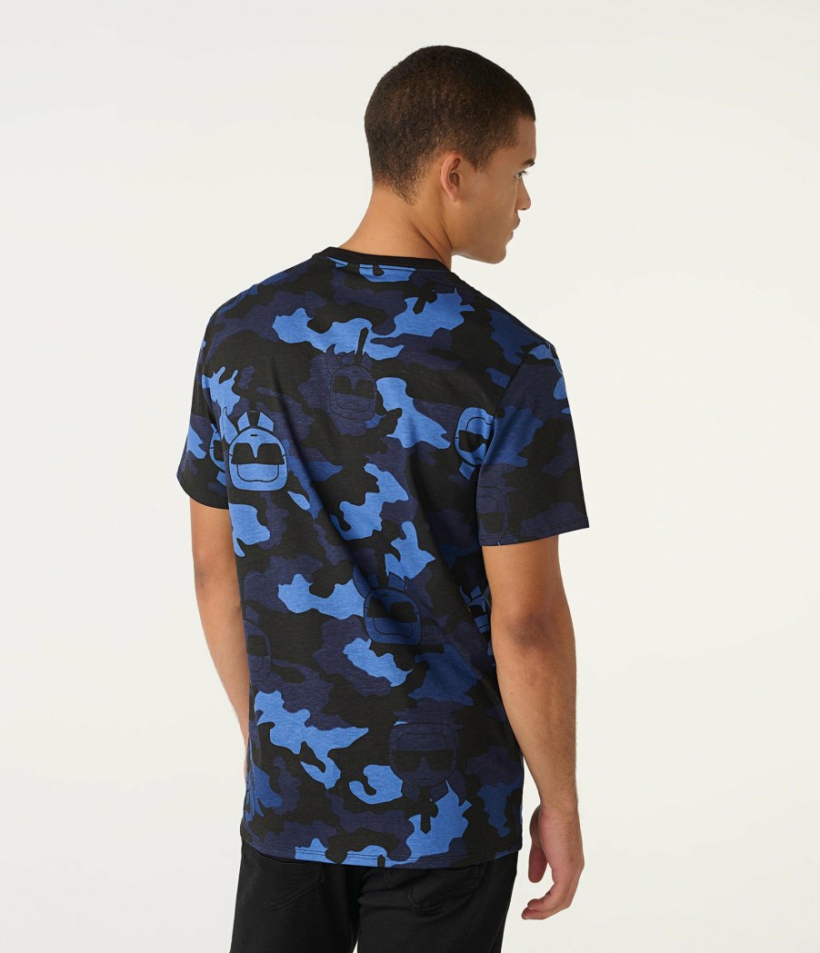 Men * | Exactly Discount Camo Karl Character Tee