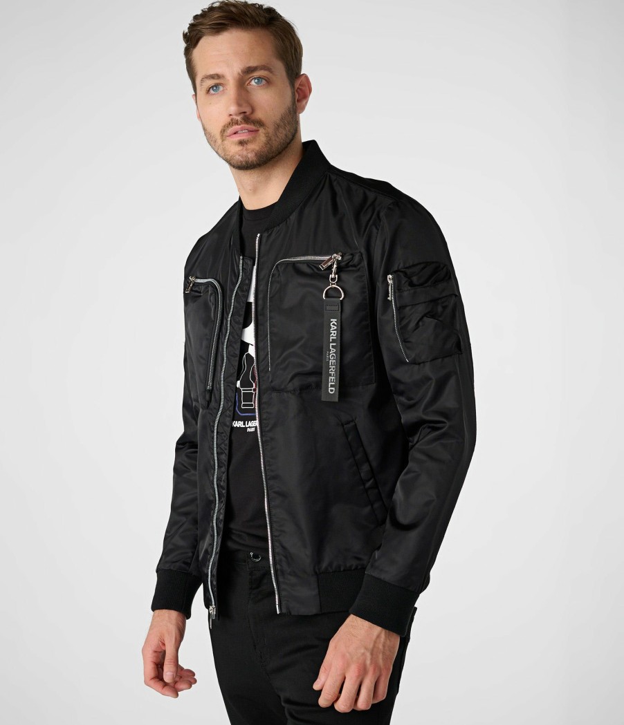 Men * | Lower Prices Exposed Pocket Bomber