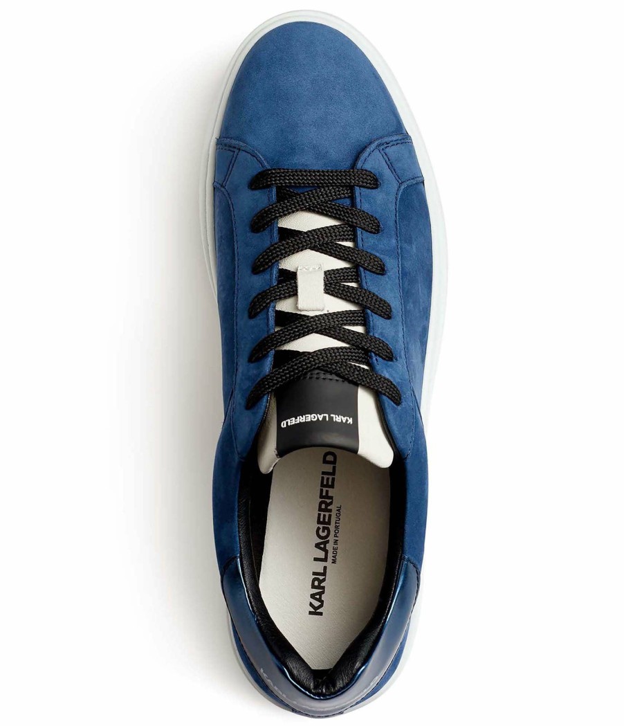 Men * | Discounts Men'S Goat Suede Lace Up Sneaker