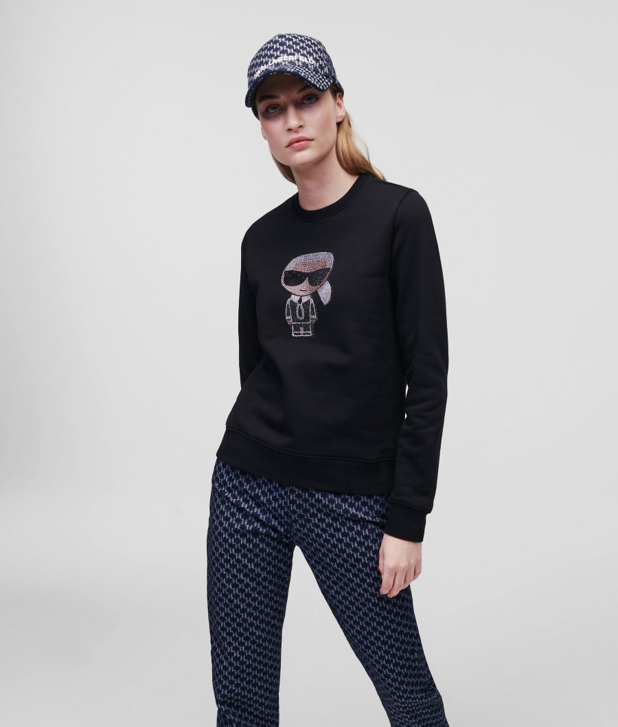 Women * | Special Style K/Ikonik Sparkle Sweatshirt