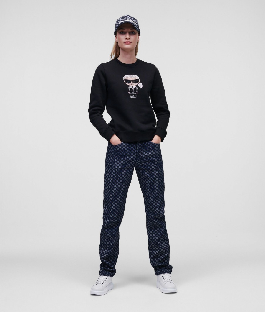 Women * | Special Style K/Ikonik Sparkle Sweatshirt