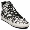 Men * | Discount Store Men'S Scribble Logo Printed High Tops