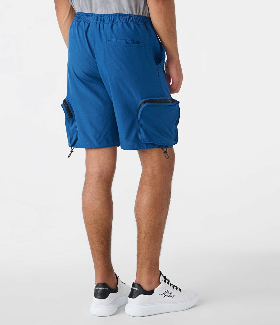 Men * | Shoping Model Zipper Pocket Performance Cargo Short