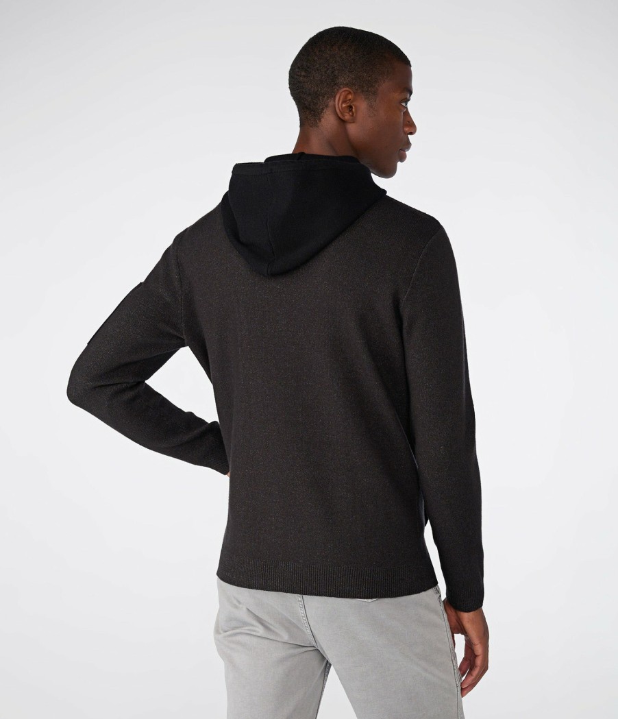 Men * | New Products Zip Sleeve Sweater Hoodie